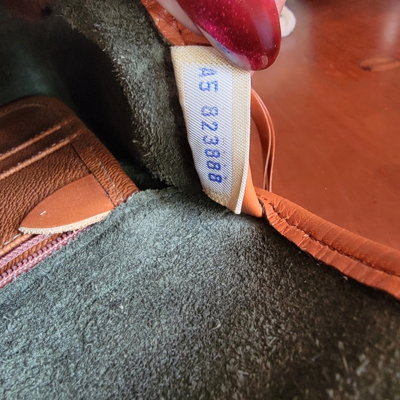 Vintage 1990's Dooney & Bourke large Equestrian in Forest Green - Picture 9 of 11